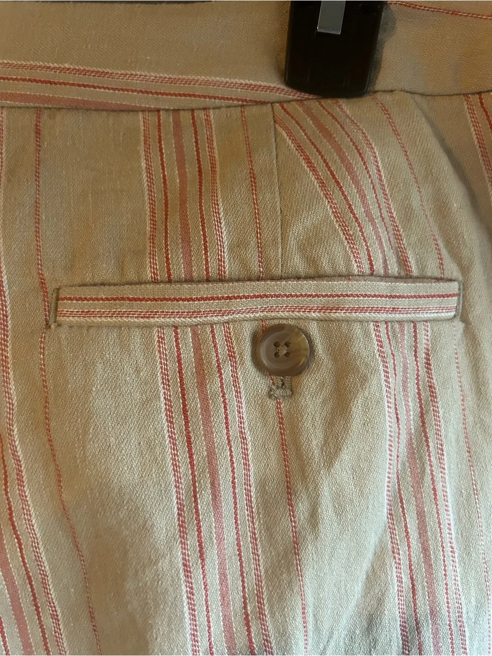 Banana Republic Avery Women's Striped Ankle Pants Multicolor, Size 12 4 Pockets